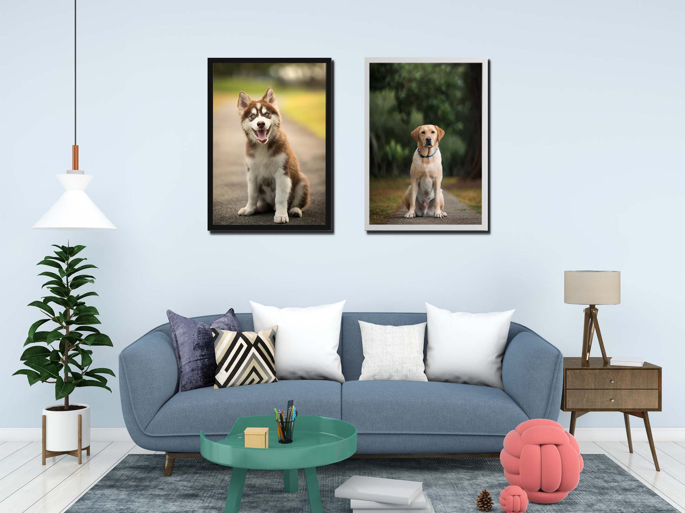 Husky Puppy (Art Prints)