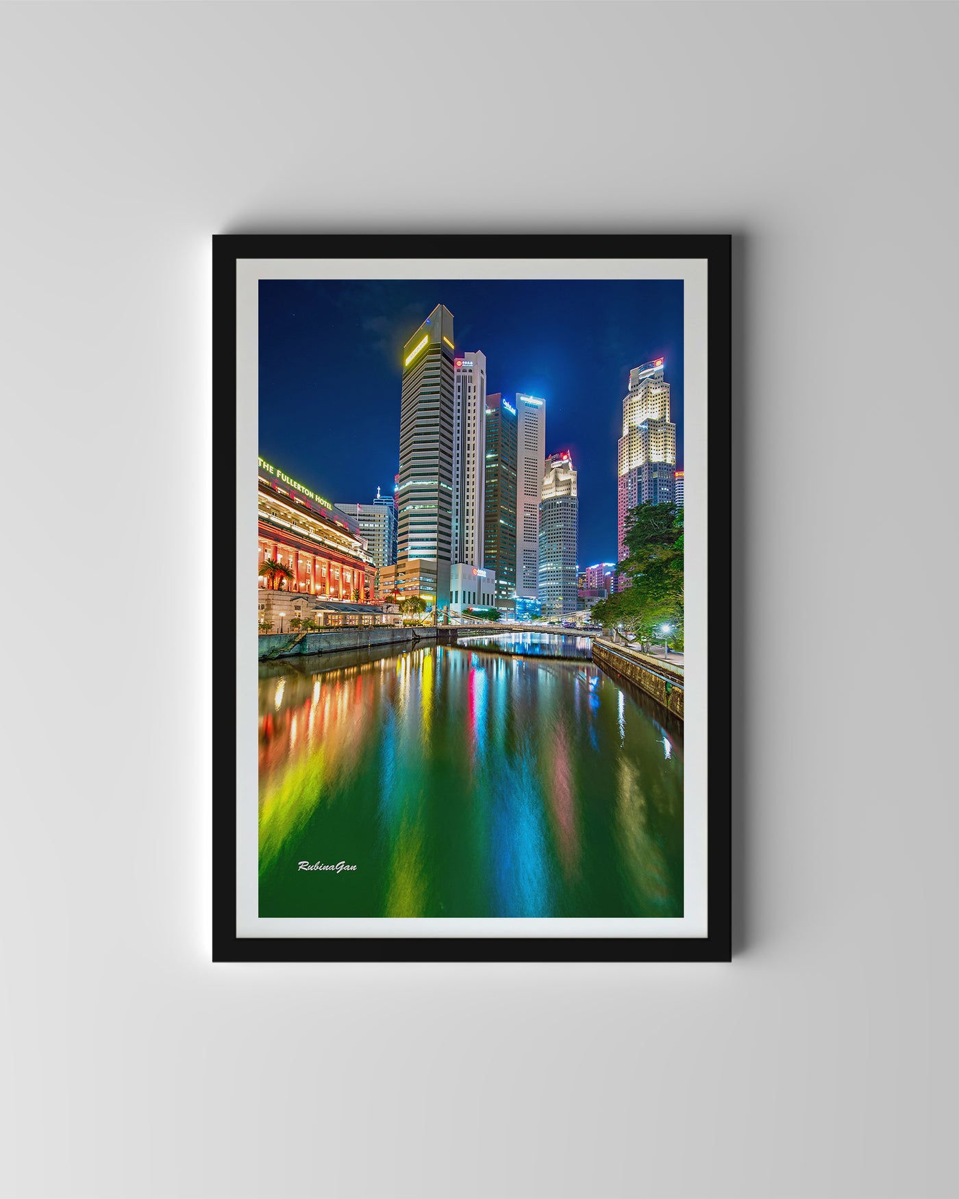 Singapore River (Framed Prints)