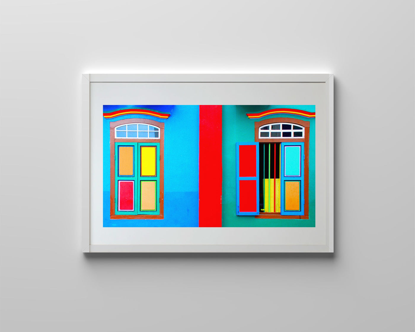 Colourful Windows (Art Prints)