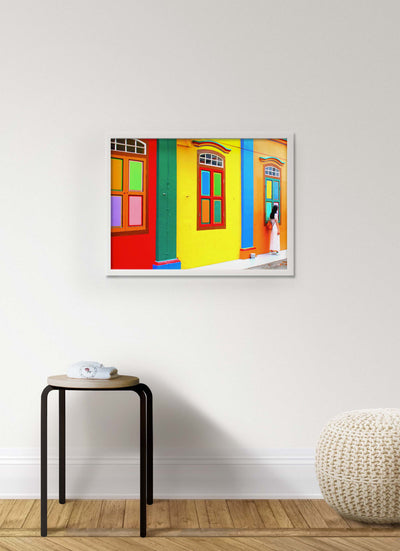 Colourful Windows (Framed Prints)