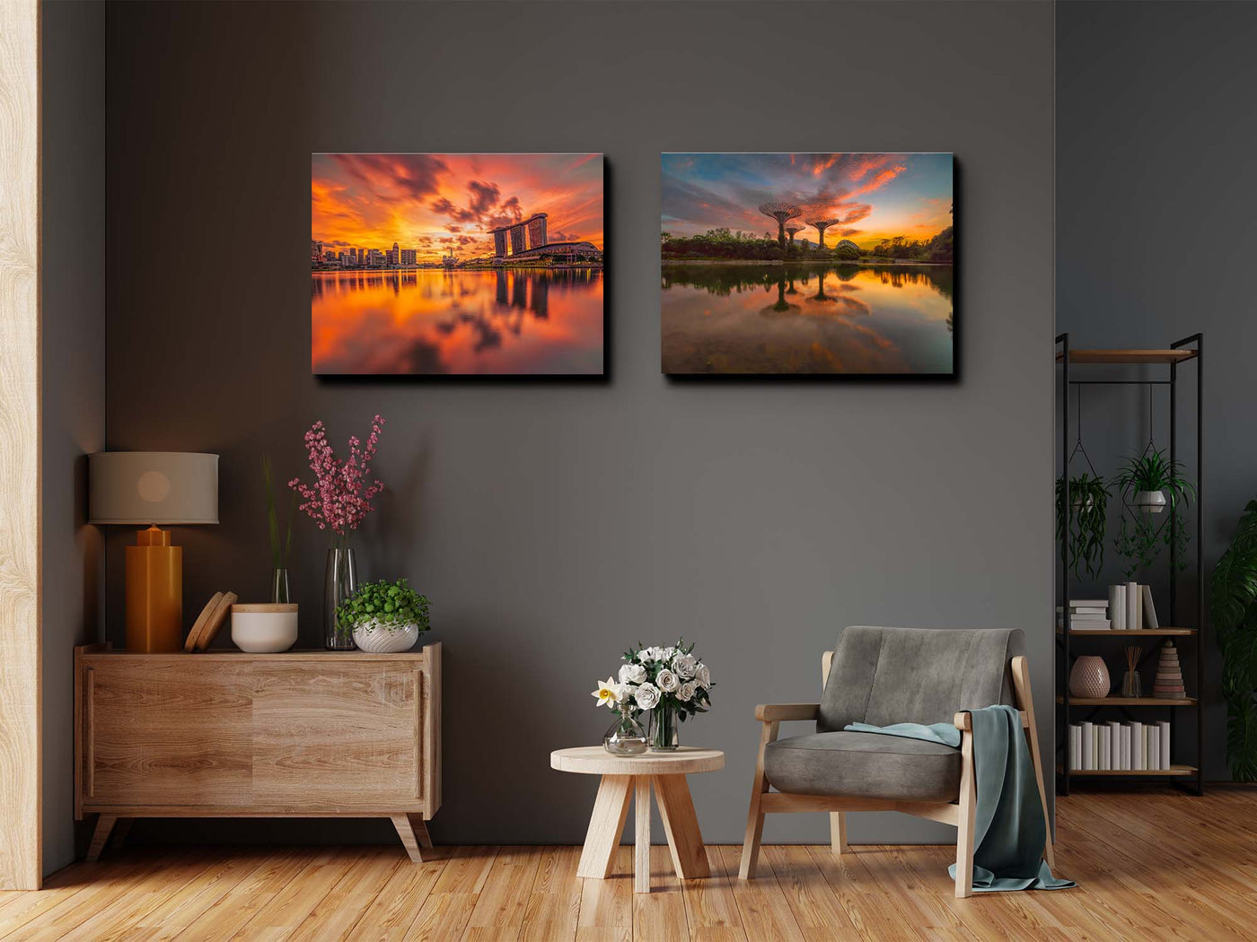 Gardens By The Bay (Canvas Prints)
