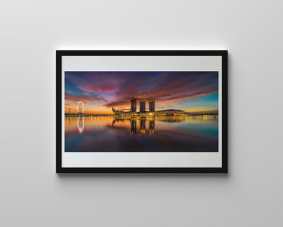 Marina Bay Financial Centre (Framed Prints)
