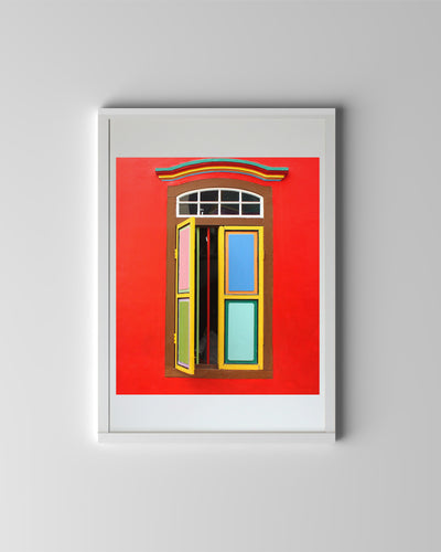 Colourful Windows (Framed Prints)