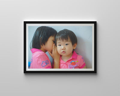 Sharing Secrets Among Siblings (Framed Prints)