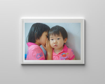 Sharing Secrets Among Siblings (Framed Prints)